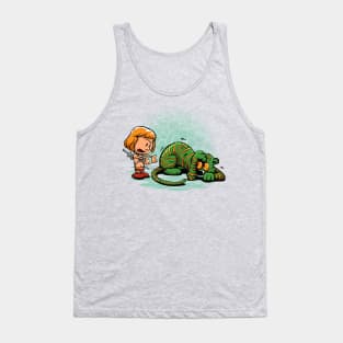 Afraid of Your Own Shadow Tank Top